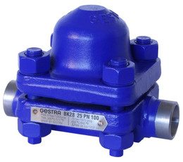 Gestra steam trap with bimetallic regulator (BK28,BK29,BK37)